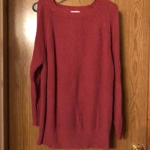 Mauve sweater